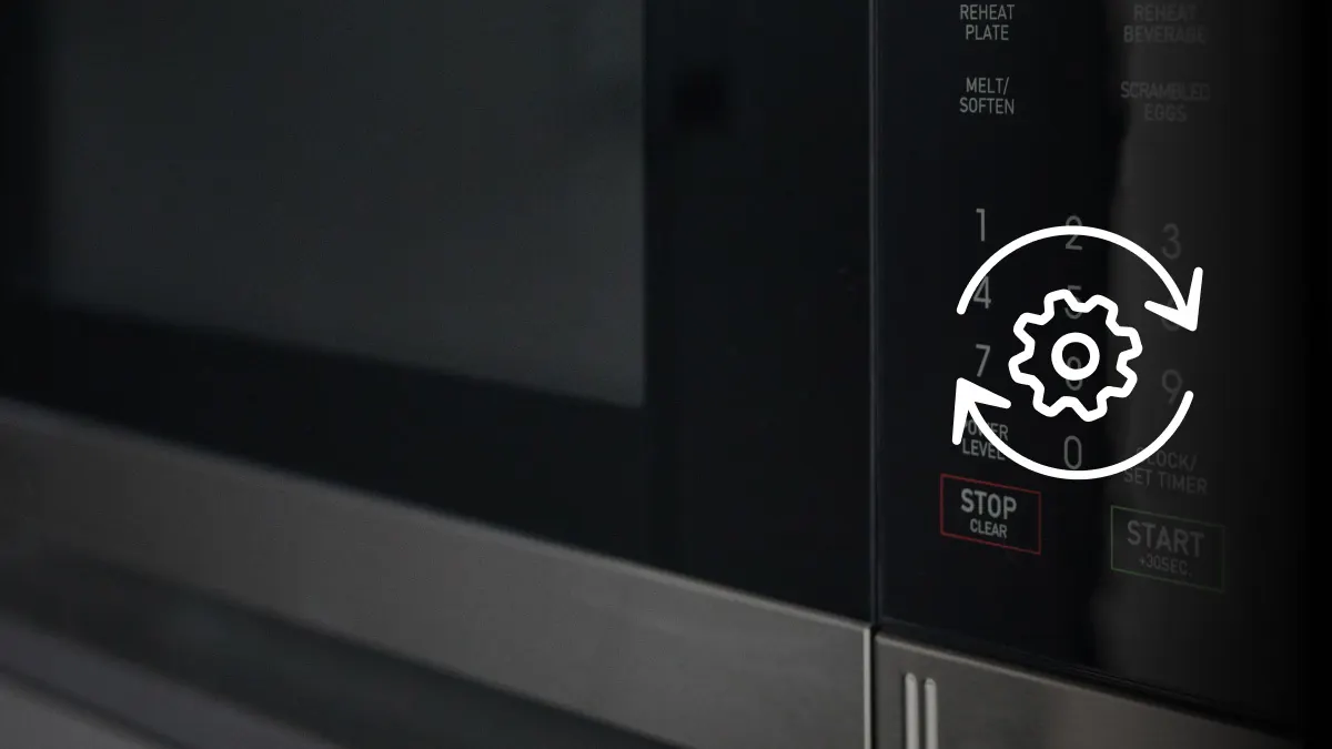 Resetting LG microwave