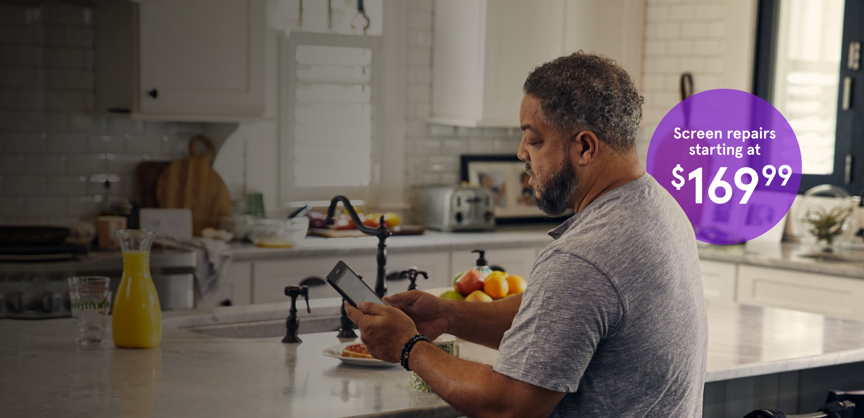 Screen repairs starting at $169.99