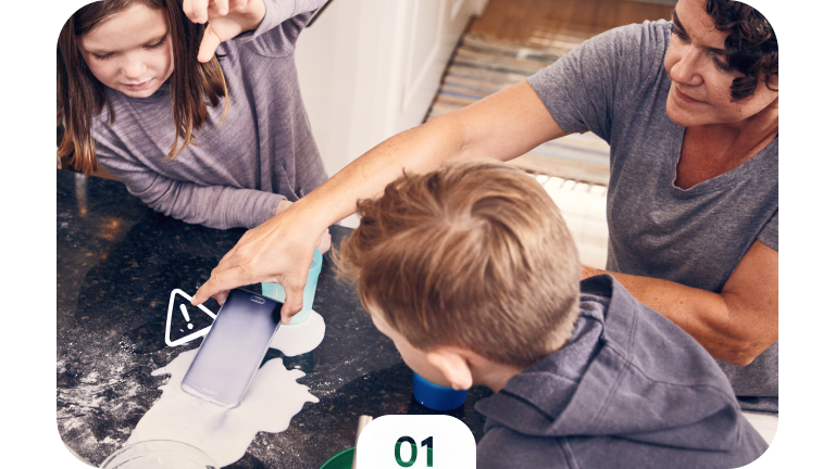 01. Charlotte drops her phone